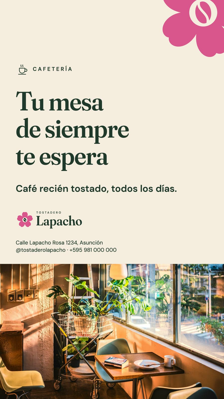 Story de Cafetería: Tu mesa de siempre te espera