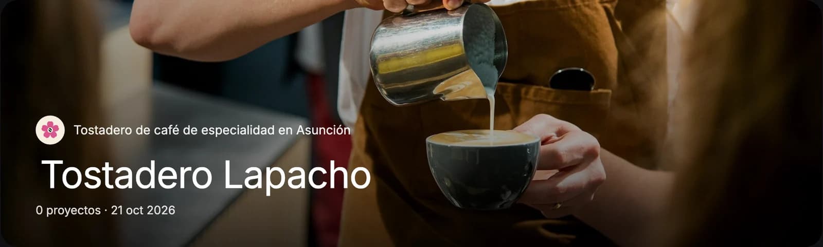 Portada del Brand Book de Tostadero Lapacho